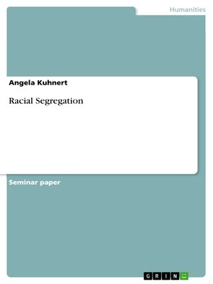 cover image of Racial Segregation